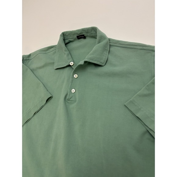 Kiton Other - Kiton Napoli Green Polo Cotton Shirt Made In Italy Medium